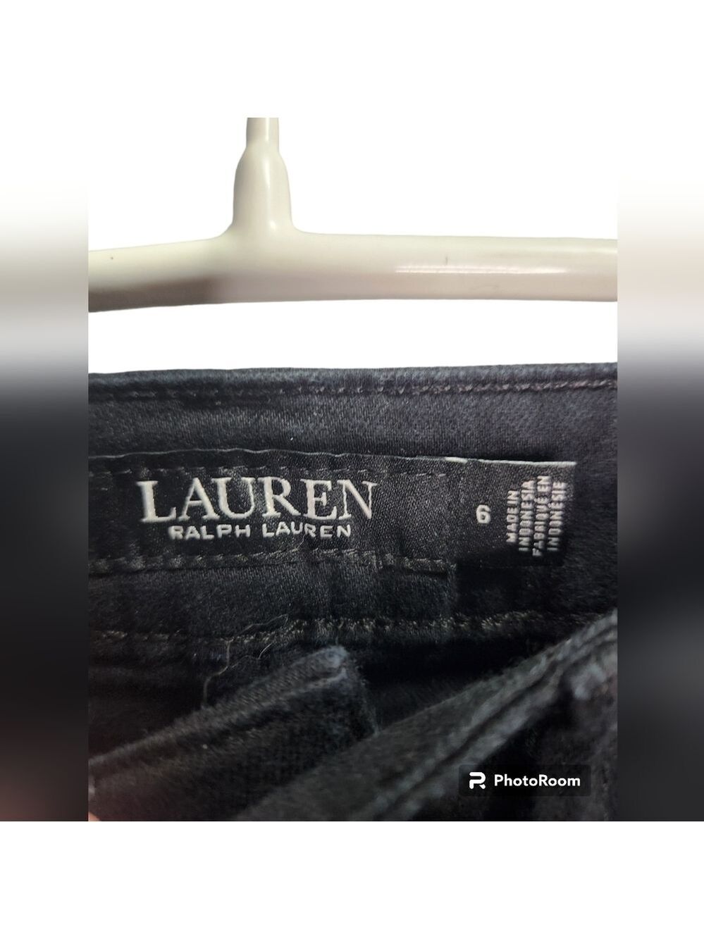 Lauren Ralph Lauren Black Label 5 Pocket Straight Leg pants Sz. 6 - Picture 7 of 8